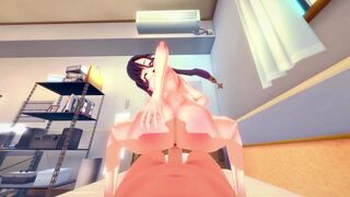 ⭐ Genshin Impact: Mona Sex with a Beautiful Girl. (3D Hentai)