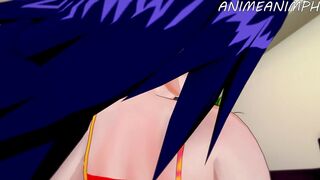 Deku has Private Sex Lessons with Midnight Teacher Until Creampie - My Hero Academia Anime Hentai 3d