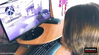 Faphouse - Teen Gamer Rough Ass Fucked And Creampie Right During Counter Strike Match