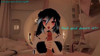 Your horny catgirl maid makes you cum~❤️ [JOI, POV, VRChat ERP, Jerk off challenge, Fap hero]