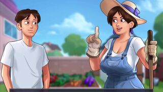 [Gameplay] Summertime Saga - ive given her BAD Monster dildo and got humiliated at...