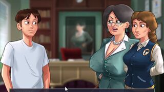[Gameplay] Summertime Saga - ive given her BAD Monster dildo and got humiliated at...