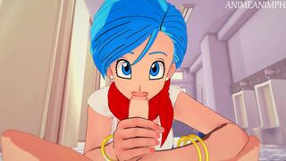 Fucking Bulma from Dragon Ball Super Until Creampie - Anime Hentai 3d Uncensored