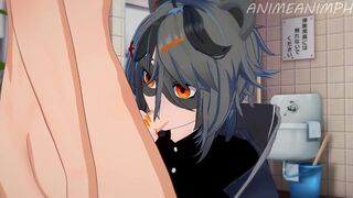 Fucking Vtuber Snuffy Many Times Until Creampie - Anime Hentai 3d Uncensored