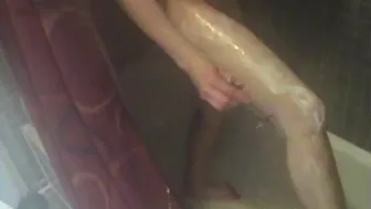 Partner porn video – Scandalous GFs - Hot Babe Showing Big Breast In Shower While Shaving