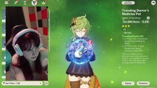 IRL Hentai Gamer Girl: MagicalMysticVA Plays Genshin Impact