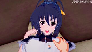 Fucking Akeno Himejima from Highschool DxD Until Creampie - Anime Hentai 3d Uncensored