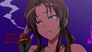 Revy Hentai JOI (Black Lagoon) (Femdom, CBT, Optional CEI)