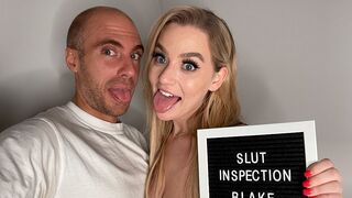 Slut Inspection - Blake Blossom: BTS with Big Tits Blonde