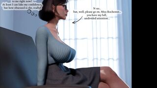 Addiction Therapy pt. 5 - Futanari Doctor Struggles to hide her arousal from her Nympho Patient