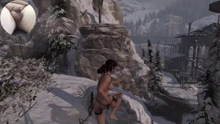 RISE OF THE TOMB RAIDER NUDE EDITION COCK CAM GAMEPLAY #7