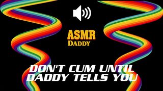 Don't Cum Until Says So - Dirty Audio Masturbation