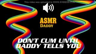 Don't Cum Until Says So - Dirty Audio Masturbation