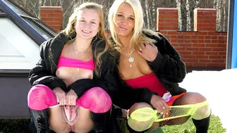 Sweethearts Classics - Sweety And Crystal Posing In The Snow (Remastered)