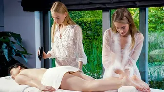 Massage Sins - Tiffany Tatum Joins Threesome Massage