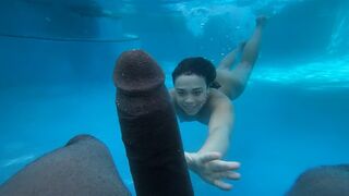 Camsoda - Underwater Sex Amateur Teen Crushed By BBC Big Black Dick