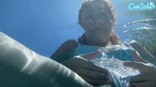 Underwater Sex Amateur Teen Crushed By BBC Big Black Dick