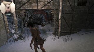 RISE OF THE TOMB RAIDER NUDE EDITION COCK CAM GAMEPLAY #9