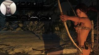 RISE OF THE TOMB RAIDER NUDE EDITION COCK CAM GAMEPLAY #8