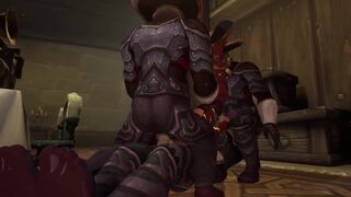 Cultists ceremonial foursome GangBang | Warcraft Hentai Parody