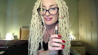 Worship Body and Tits as I Smoking Iqos, Loser, Cum for My Middle Finger!