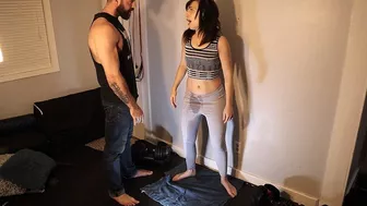 Faphouse - Real Female Squirting Orgasm During My Workout (Intense Squirt)