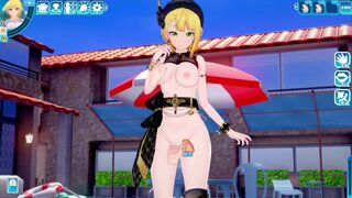 【エロゲーコイカツ！】アイドルマスター 宮本フレデリカ3DCG巨乳アニメ動画[Hentai Game Koikatsu!sunshine Idol Master Frederica Miyamoto]