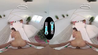 Asian Vina Sky Gifted Sex For Christmas In VR
