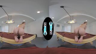 Billiards Tease Gets Her Pussy Drenched In VR