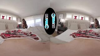First Anal Scene in VR On Christmas With Lisa Ann