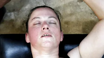 Faphouse - Taking A Break From Working In The Shop To Drain My Balls While Rubbing Her Pussy Homemade Facial Cumshot