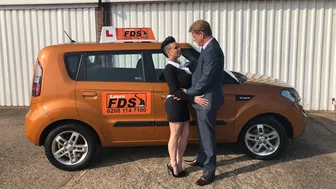 Fake Driving School - Busty Businesswoman Fucked By Boss