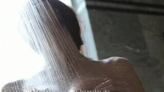 Cum dripping threesome fuck with big tit girls and creampie -