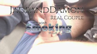 Faphouse - Car Smoking Blowjob Mouth Cum