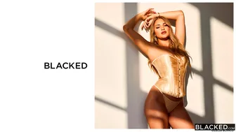Blacked - White Model Gizelle Blanco Is Getting Penetrated In The Cowgirl Pose