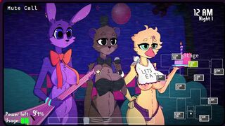BONNIE SEX! Purple FNAF SEX MACHINE Gets BALLS-DEEP Pussy POUNDED