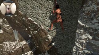 RISE OF THE TOMB RAIDER NUDE EDITION COCK CAM GAMEPLAY #10