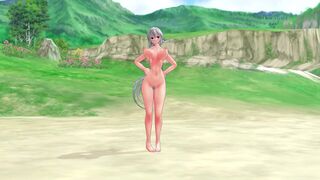 Haku Fukkireta Tropical Beach Nude 3d hentai mmd r18