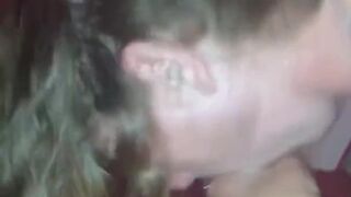 Payback fuck with cum swallow in front of hubby