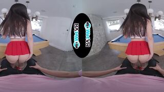 Pool Table Tease Fuck VR Porn With April Valentino