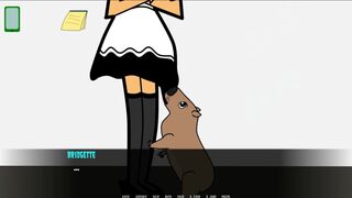 Total Drama Harem - Part 12 - Hot Blonde Babe And Blowjob On The Plane By LoveSkySan