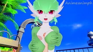 Fucking Gardevoir from Pokemon Until Creampie - Furry Anime Hentai 3d Uncensored