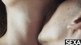 Watch this demanding beauty get fucked to a wild creampie orgasm