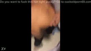 Cuckolding Wife Fucks Black Guy & Films it for Hubby