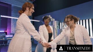 TRANSFIXED - DOLLS Siri Dahl Joins Trans Orgy With Khloe Kay, Eva Maxim, & Zariah Aura! GROUP SEX!