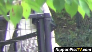 Japanese women furtively taped as they are pissing