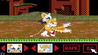 Tails well dominated by Rouge and tremendous creampie