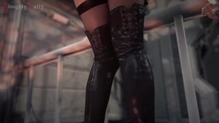 2B Ass Clapping To The Beat~! [almightypatty] (MagicalMysticVA Voice Acting)