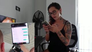 Tattooed cutie gets her pussy eaten and fucked