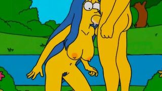 MILF Marge Simpson cheating